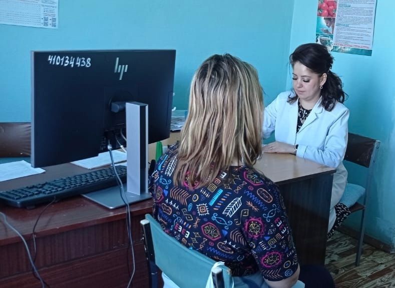 Прием граждан провела заведующая терапевтическим отделением Гайсина Светлана Вадутовна
