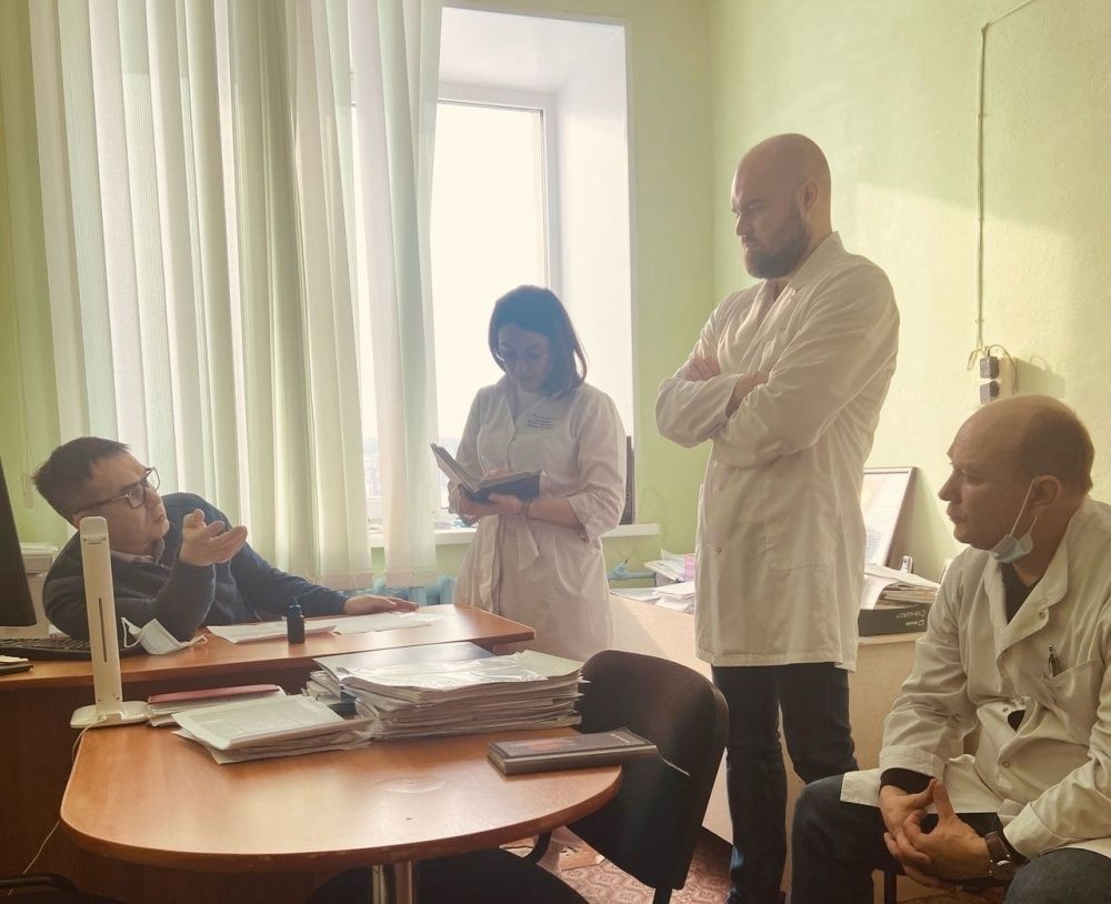 Толбазинскую центральную районную больницу посетили коллеги-онкологи