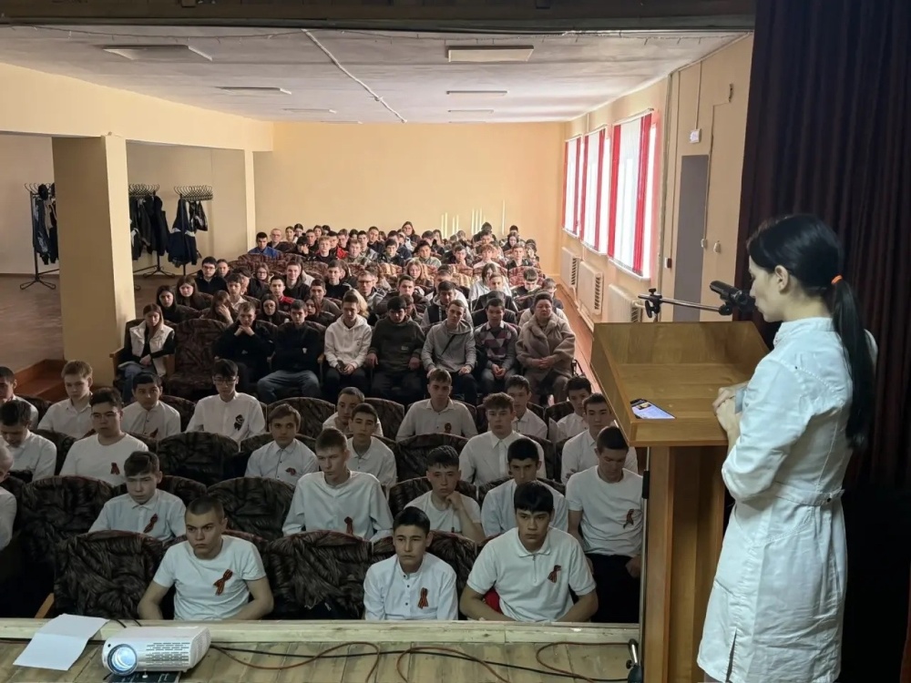 В Аургазинском многопрофильном колледже прошла лекция на тему здорового образа жизни и вреда курения